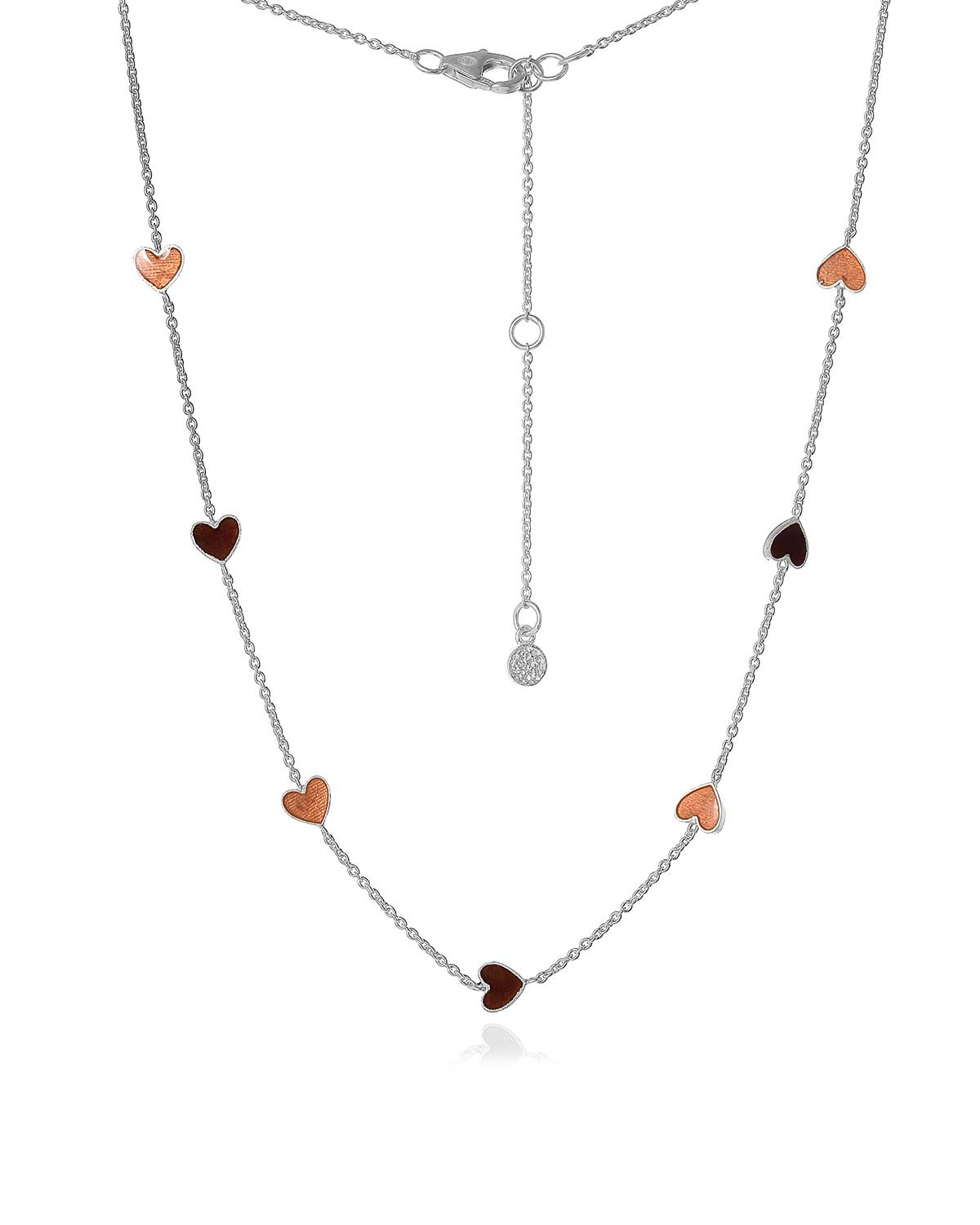 The "Juliet" Heart Silver Necklace
