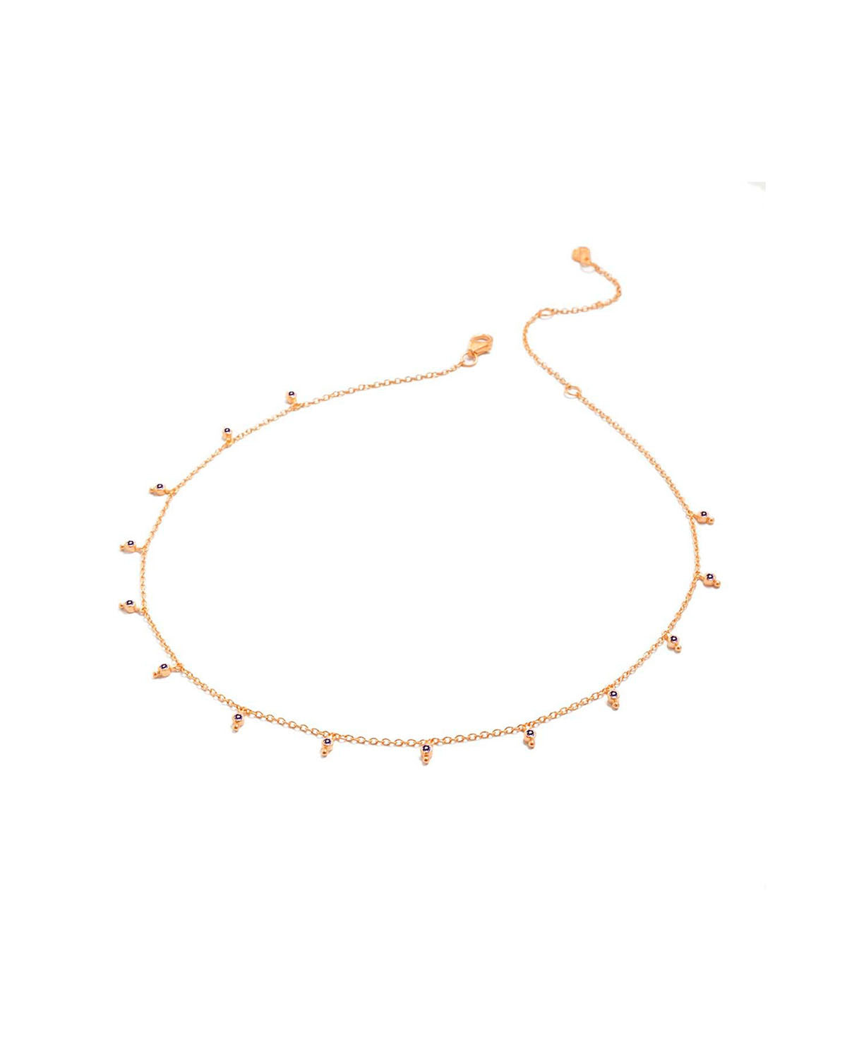 "Super Pawer" Amethyst Gemstone Necklace