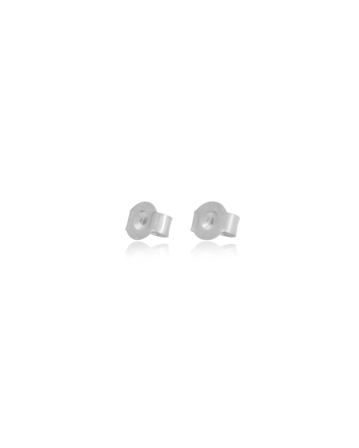 Peridot gemstone stud earrings believed to bring balance and calm