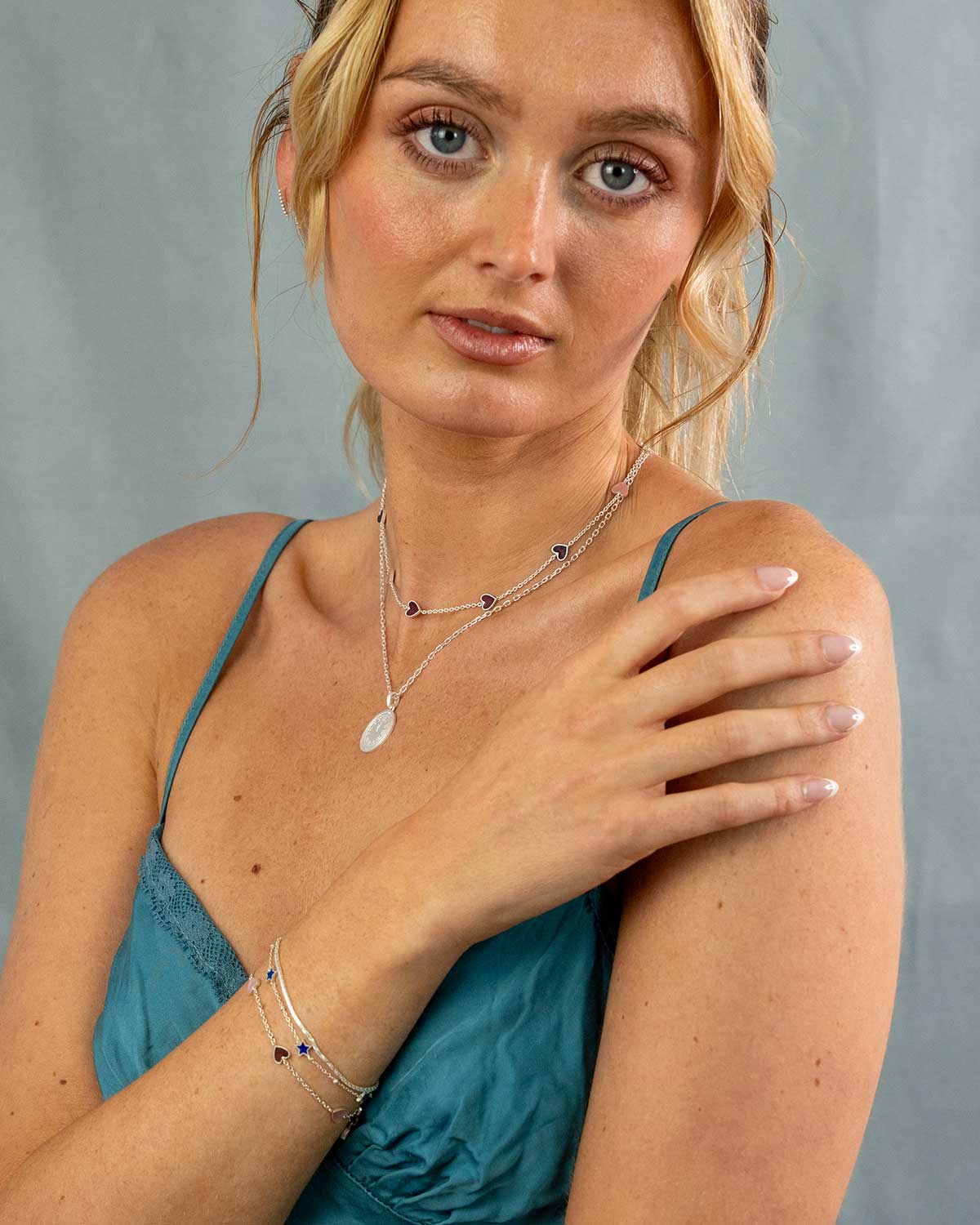 The "Juliet" Heart Gold Bracelet