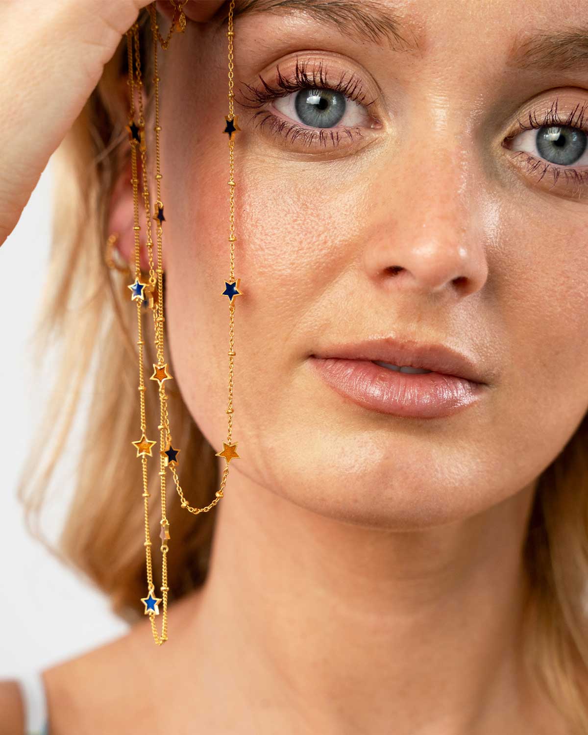 "Starlight" Gold & Silver Adjustable Necklace