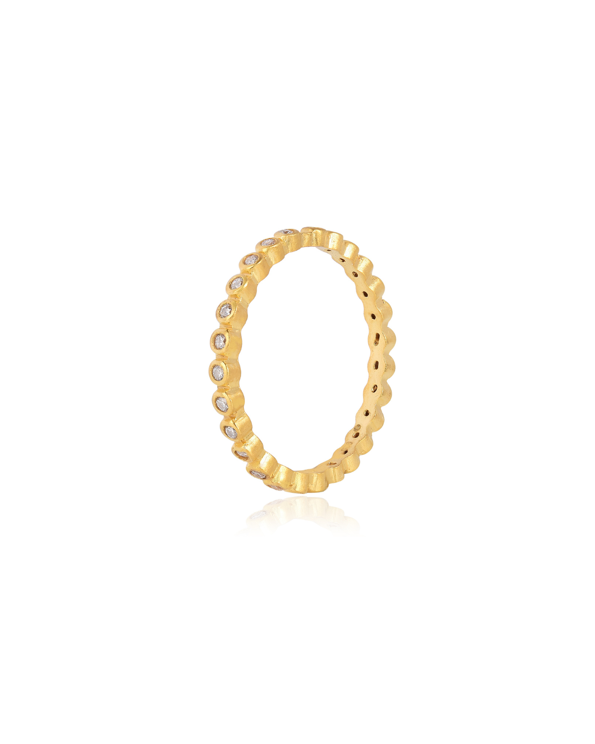 "Sunne" Diamond Gold Ring