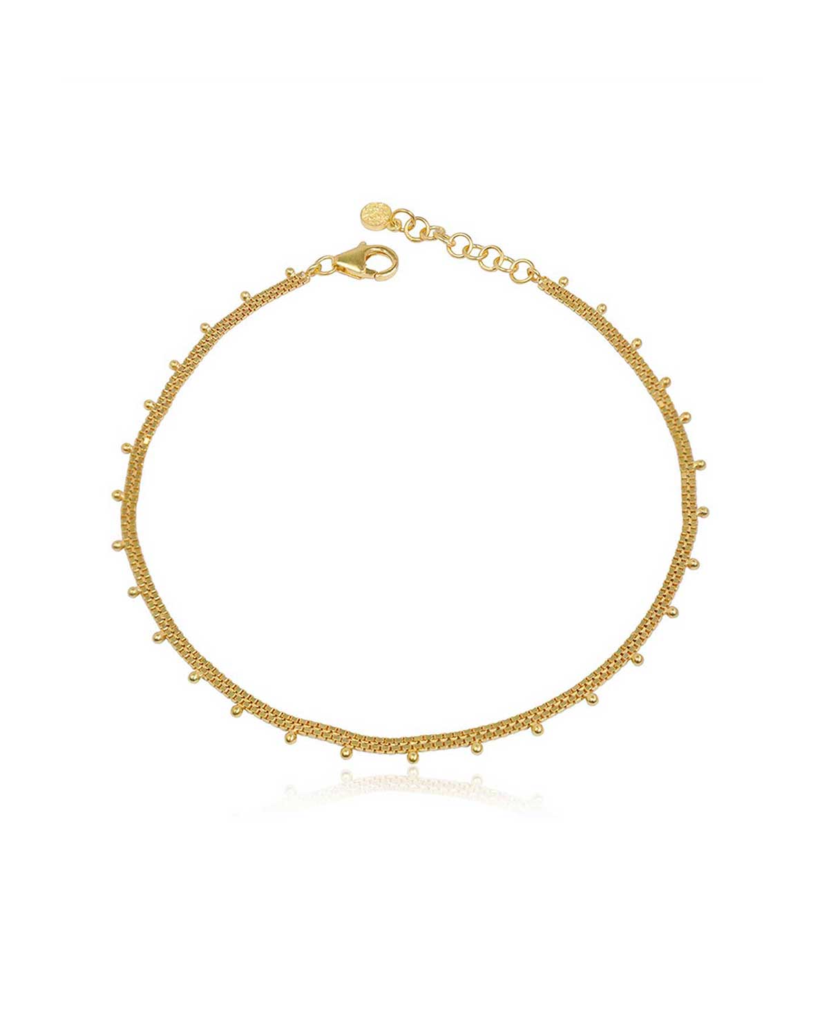 Harmony Gold Anklet - Moon London