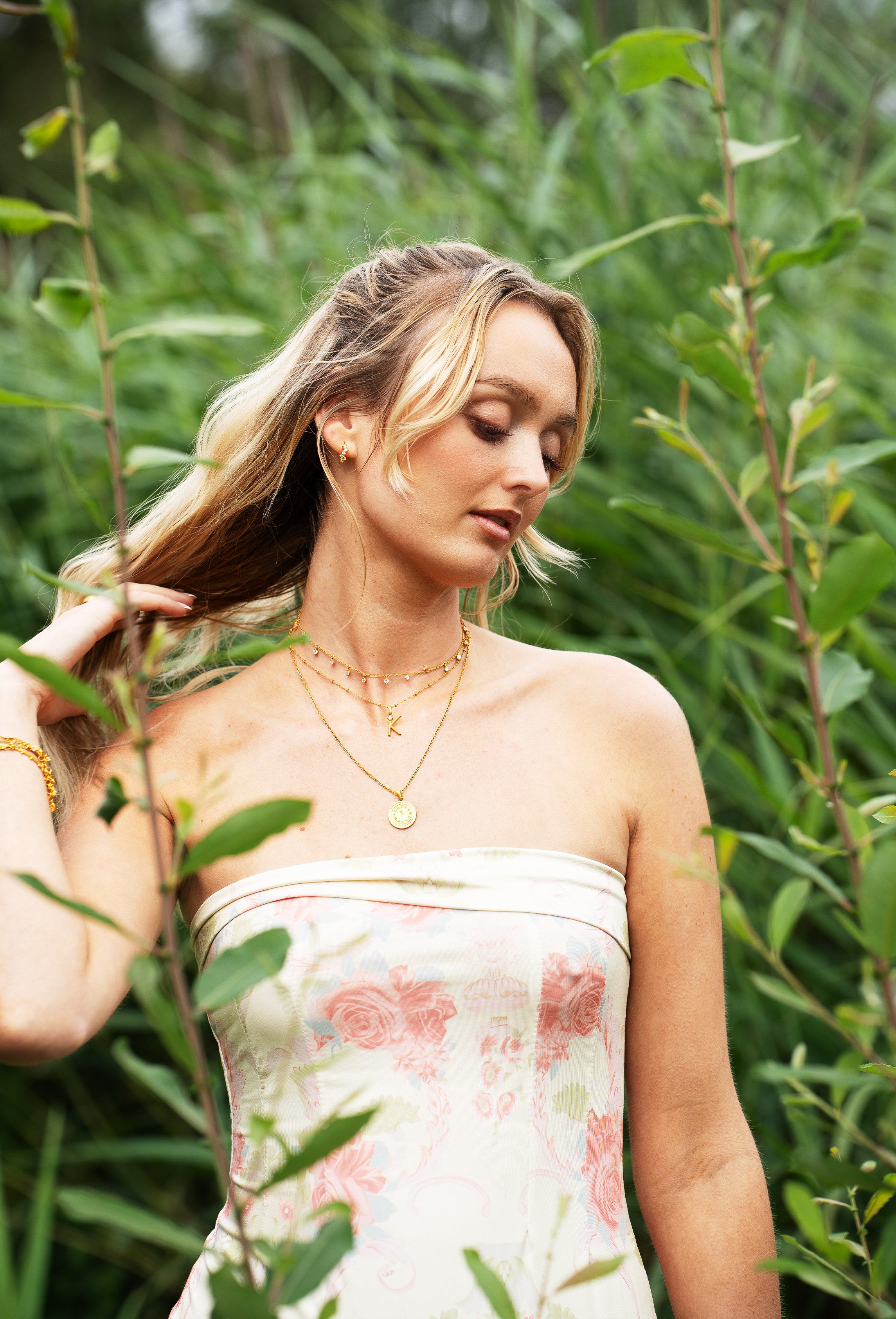 Diamond Cut Moissanite Gold Vermeil Mini Hoops