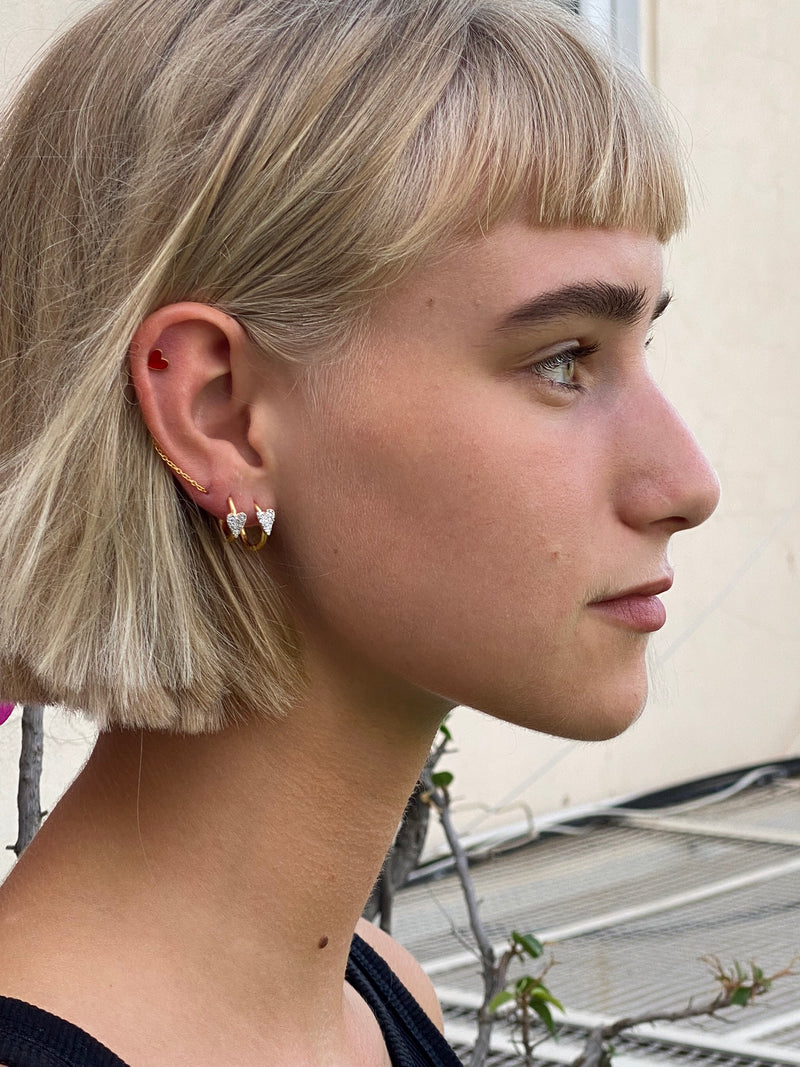 The ‘Juliet’ Silver Earrings 